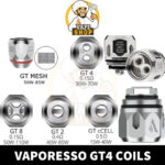 VAPORESSO GT-4 CORE COILS for NRG Tank