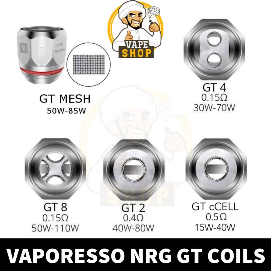 VAPORESSO NRG GT REPLACEMENT COILS