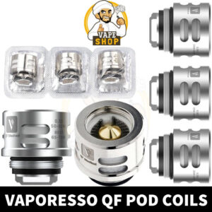 VAPORESSO QF REPLACEMENT COILS-3PC/PAC SKRR