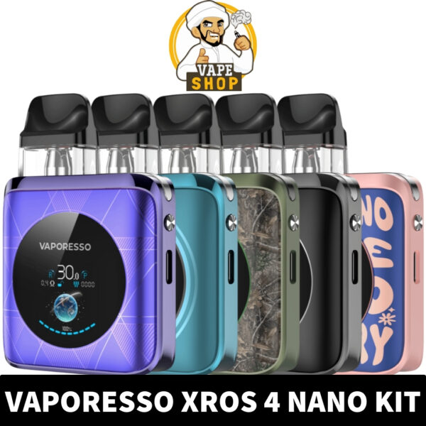 VAPORESSO Xros 4 Nano Pod System in Dubai - Image 1