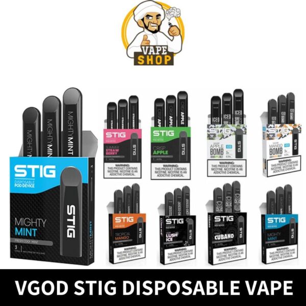 Vgod Stig Disposable VAPE IN UAE DUBAI - Image 2