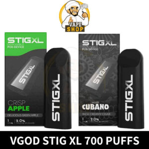 Vgod Stig XL 700 Puffs Disposable Vape in Dubai