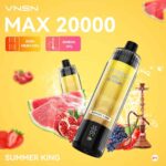 VNSN Max Shisha 20000 Puffs 50MG Disposable Vape in Dubai - Image 3