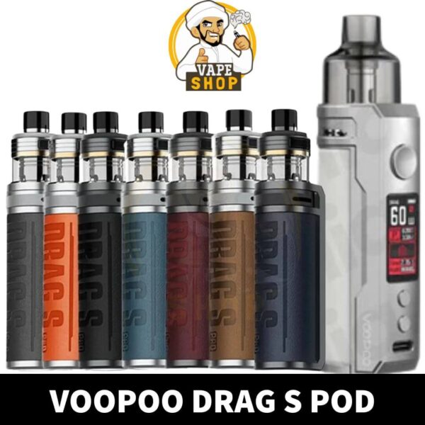 VOOPOO DRAG S 60W POD MOD STARTER KIT • 2500 MAH 4.5ML - Image 2
