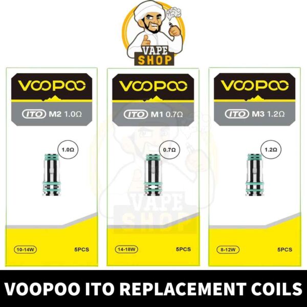 VOOPOO ITO Coils MESH Replacement Coil in Dubai, UAE - Image 1