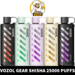 VOZOL Gear Shisha 25000 puffs Dual Mode 5MG Nicotine