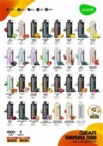 VOZOL Gear Shisha 25000 puffs Dual Mode 5MG Nicotine - Image 2
