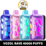 Vozol Rave 40000 puffs 20MG and 50mg nicotine