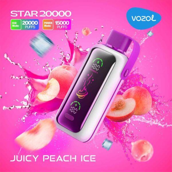 VOZOL Star 20000 Puffs 20MG & 50mg Disposable Vape in Dubai - Image 15