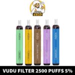 VUDU Filter 2500 Puffs 5% Disposable Buy in UAE Dubai Vape Shop - Image 3