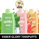 Vabar Glory 7000 Puffs 2% & 5% Nicotine Disposable Vape in UAE