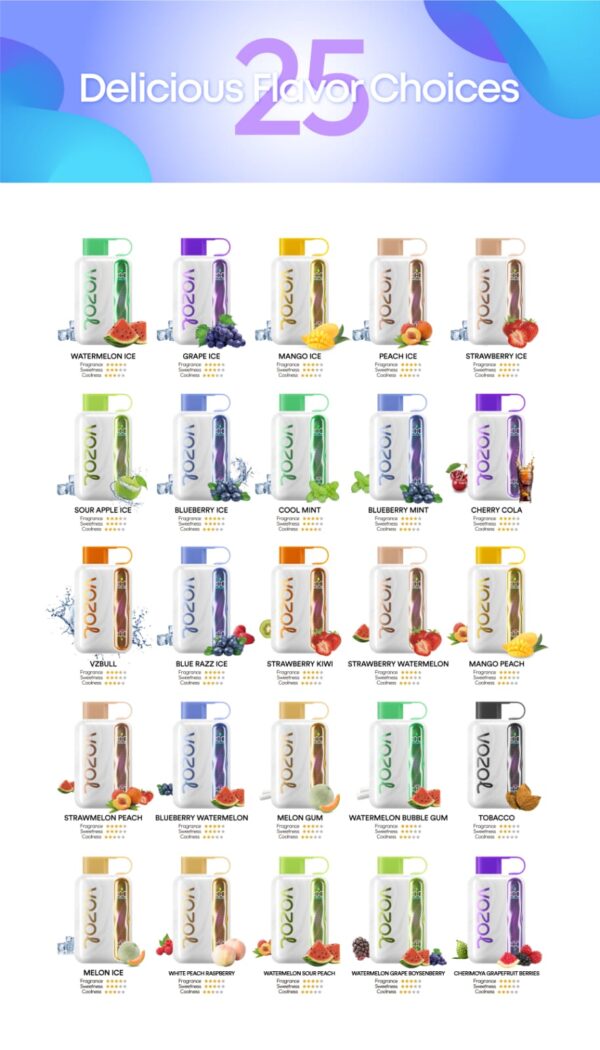Vozol Star 40000 Puffs 50MG Nicotine - Image 2