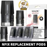 Smok Nfix Replacement Pods Buy in UAE Dubai Vape Shop - Image 2