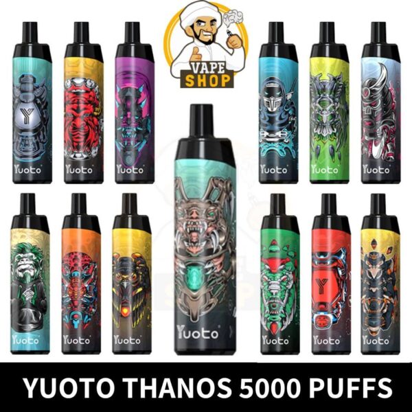 Yuoto Thanos 5000 Puffs Disposable Vape in dubai - Image 2