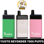 Yuoto Beyonder Disposable 7000 Puffs 50mg Rechargeable Vape in Dubai