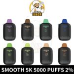 Smooth 5k 5000 Puffs 2% Nicotine Disposable Vape in Dubai - Image 2