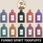 Fummo Spirit 2% Nicotine 7000 Puffs Rechargeable Disposable Vape in Dubai - Image 2