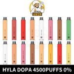 Hyla Dopa Disposable 4500 Puffs Nicotine Free Rechargeable Vape In Dubai - Image 2