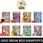 Isgo Drum Box 6000 Puffs 5% Disposable Vape in Dubai - Image 2