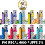IVG Regal 6000 Puffs 2% Nicotine Disposable Vape in dubai - Image 2