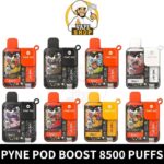 Pyne Pod Boost 8500 Puffs 5% Nicotine Rechargeable Vape in Dubai - Image 2