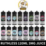 Ruthless E-juice 100ML  3mg All Flavors Available Vape Shop In Dubai, UAE - Image 2