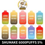 Shumake 6000Puffs Disposable 5% Nicotine UK Brand Rechargeable Vape in Dubai, UAE - Image 2
