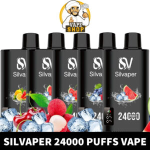 SILVAPER 24000 Puffs 20MG Nicotine Disposable Vape