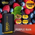 BECO Soft Max 12000 Puffs Disposable Vape Price in Dubai Porple Rain