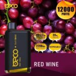 BECO Soft Max 12000 Puffs Disposable Vape Price in Dubai Red Wine