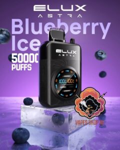 Elux Astra 50000 Puffs Disposable Vape Blueberry Ice