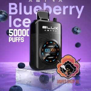 Elux Astra 50000 Puffs Disposable Vape Blueberry Ice