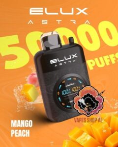 Elux Astra 50000 Puffs Disposable Vape Mango Peach