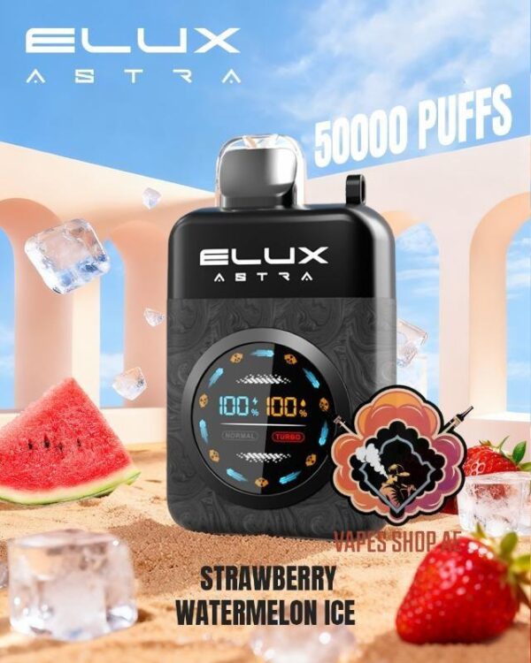 Elux Astra 50000 Puffs Disposable Vape Strawberry Watermelon Ice