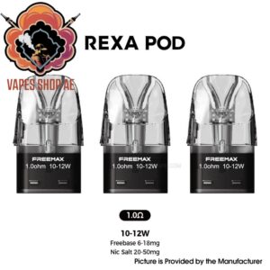 FreeMax Rexa Replacement Pods 3ml 1.0ohm