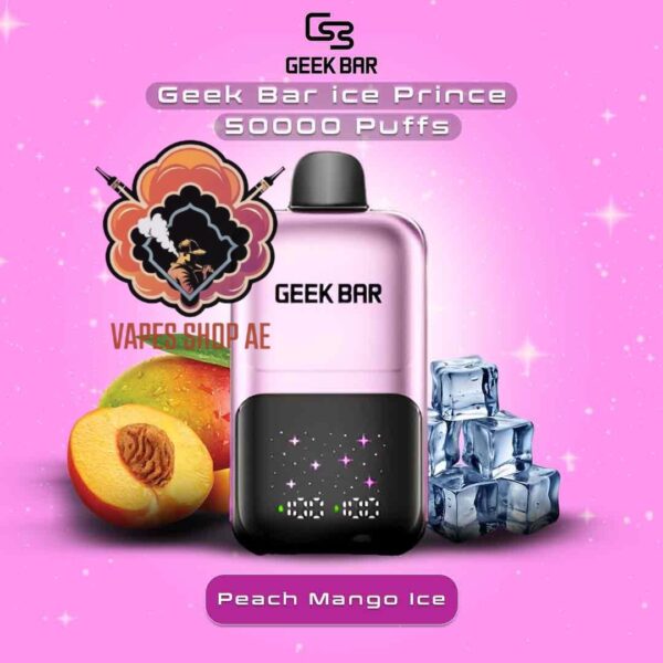 Geek Bar Vape Peach Mango ice