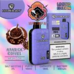 HYPERJOY Limited Edition 20MG 10000 Puffs Disposable Vape Arabica Coffee