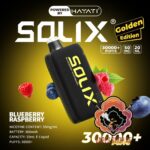 Hayati Solix 30000 Puffs 50MG Nicotine Disposable Vape Blueberry Raspberry