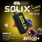 Hayati Solix 30000 Puffs 50MG Nicotine Disposable Vape Grape Ice