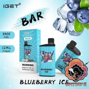 IGET Bar 3500 Puffs 50MG Nicotine Disposable Vape Blackberry Ice