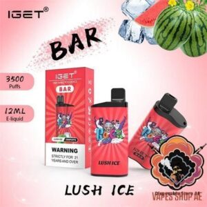 IGET Bar 3500 Puffs 50MG Nicotine Disposable Vape Lush Ice
