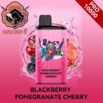 IGET Bar Pro 10000 Puffs 50MG Nicotine Blackberry Pomegranate Cherry