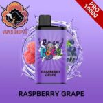 IGET Bar Pro 10000 Puffs 50MG Nicotine Raspberry Grape