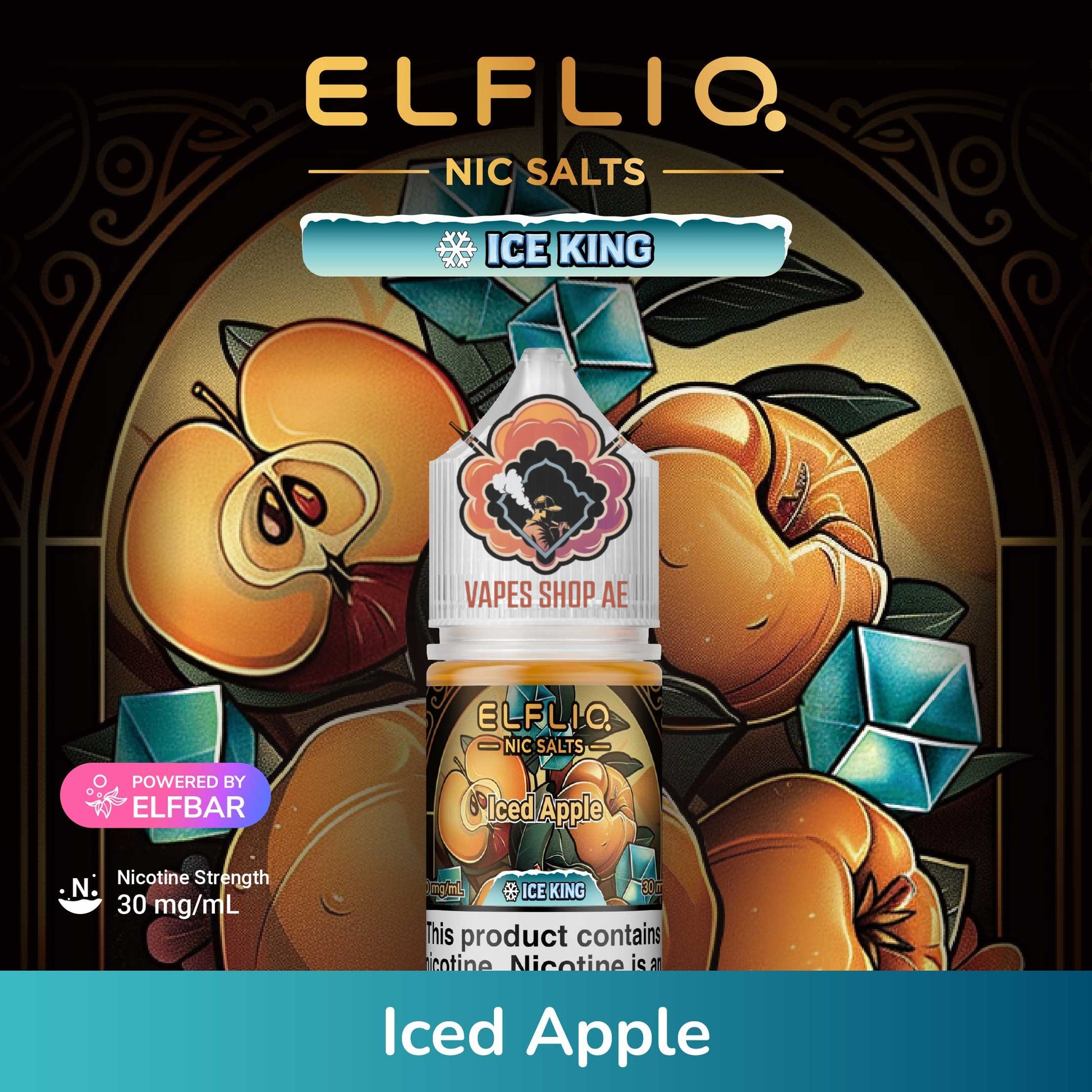 IcedApple elfliq by elfbar uae IcedApple elfliq by elfbar uae