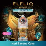 IcedBananaCake elfliq by elfbar uae