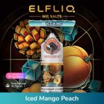IcedMangoPeach elfliq by elfbar uae