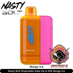 Nasty Bolt Disposable Vape Up to 50k Mango Ice