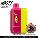 Nasty Bolt Disposable Vape Up to 50k Strawberry Kiwi
