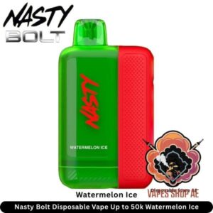 Nasty Bolt Disposable Vape Up to 50k Watermelon Ice