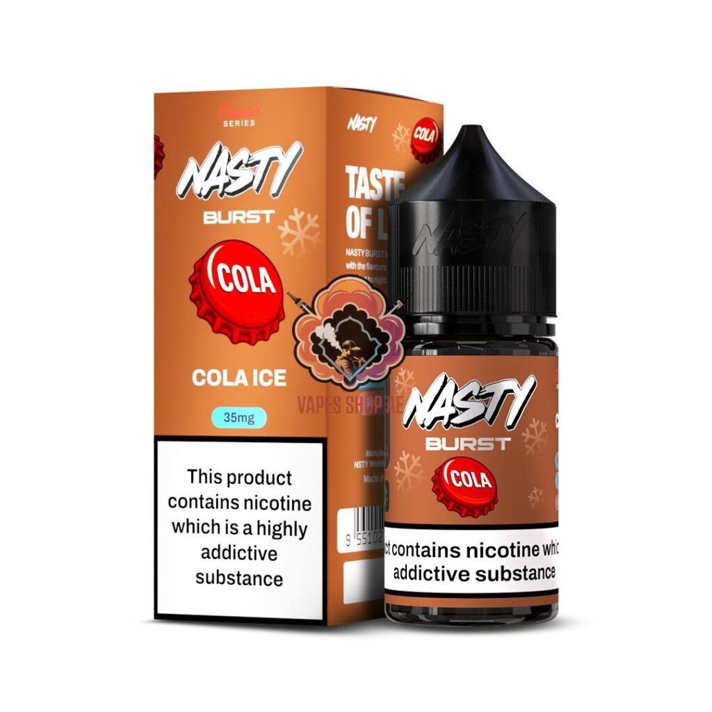 Nasty Burst Salt E liquid Cola Ice